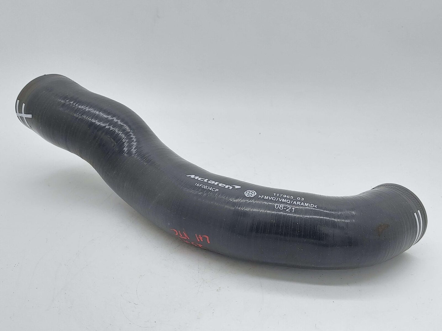 2023 McLaren Artura Hose LH Left Intercooler Hose 16F0034CP