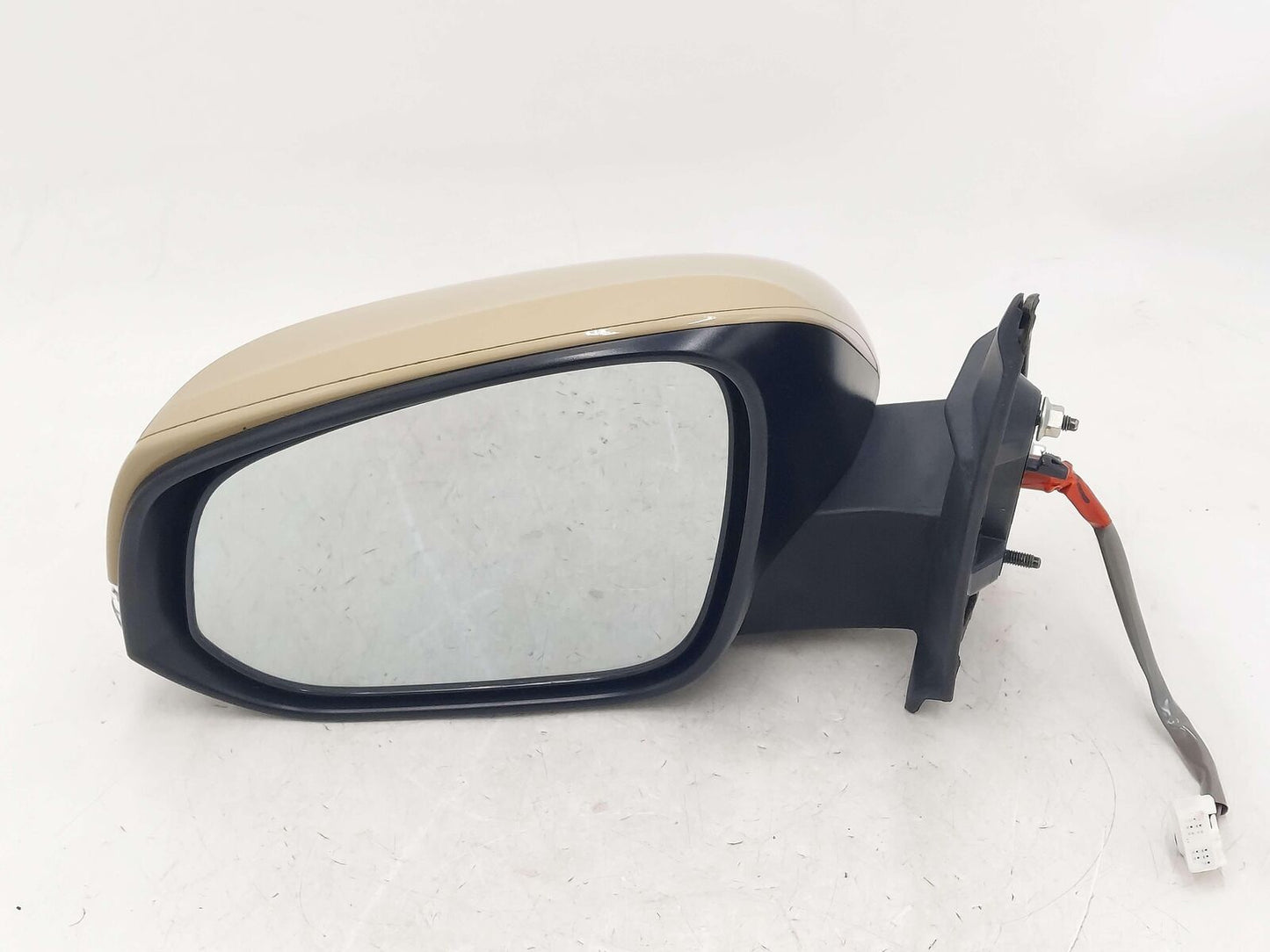 16-23 TOYOTA TACOMA LEFT DOOR MIRROR W/ SIGNAL LAMP QUICKSAND BEIGE 4V6 CREW CAB